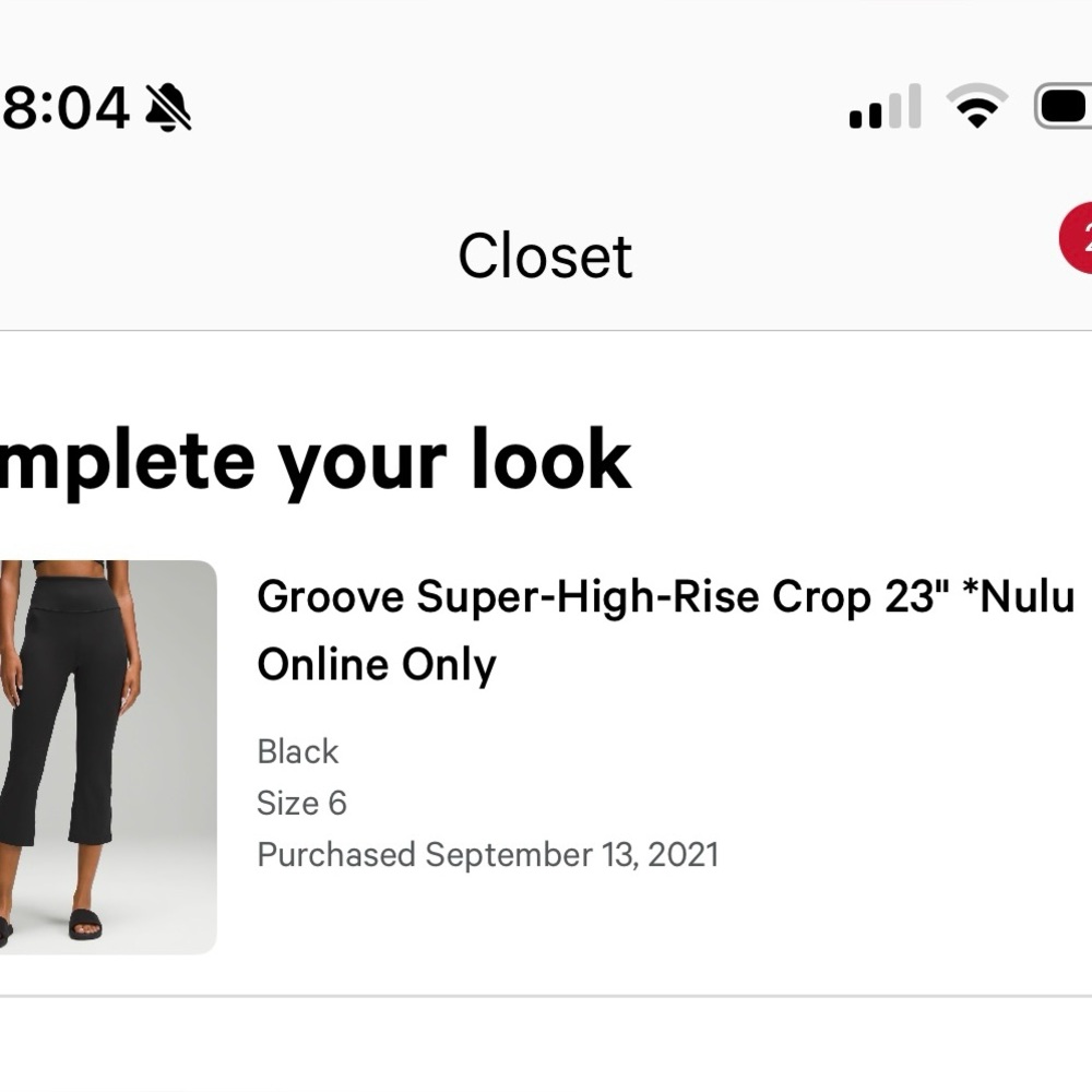 Groove Super High Rise Crop